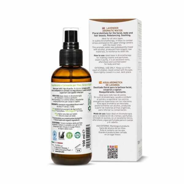 Eau aromatique Lavande 100 ml BIO-COSMOS – Image 2