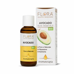 Huile d'Avocat Bio pour les cheveux, le corps et le visage. Flora Bio Shop